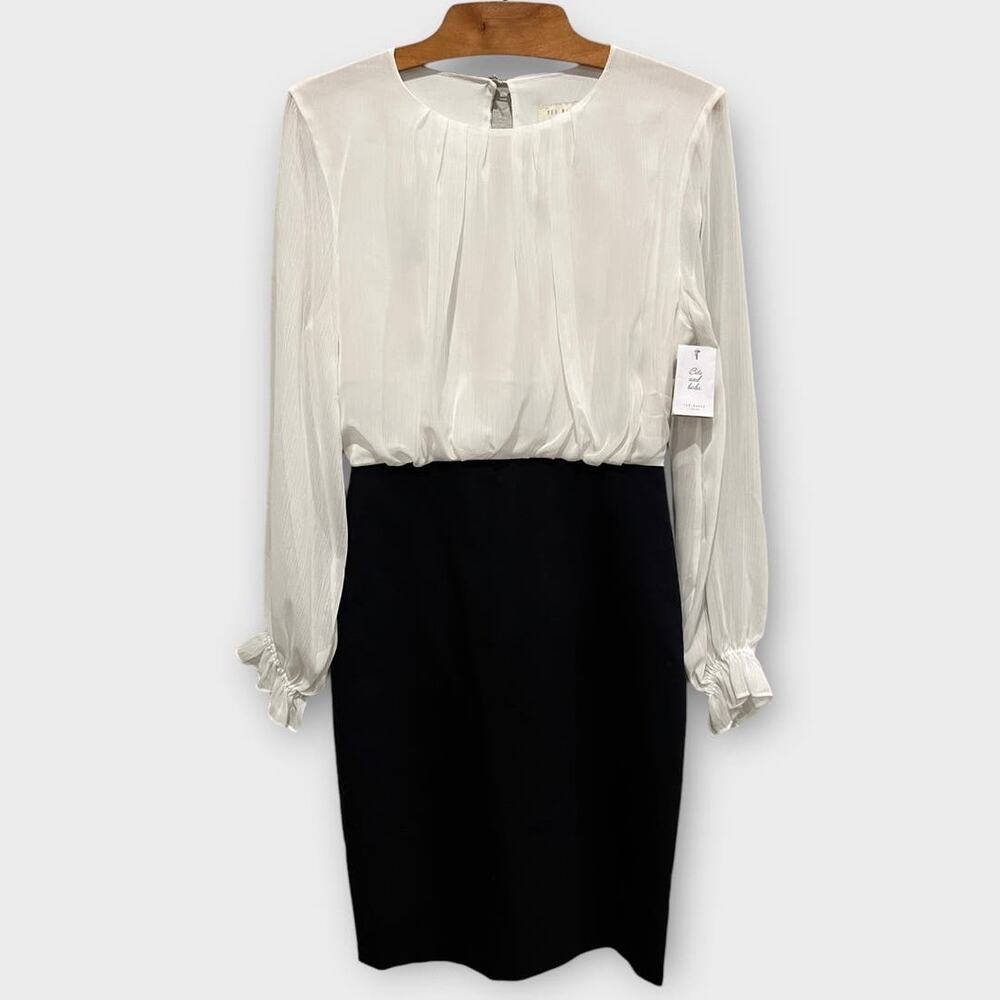 NEW Ted Baker London Lizzata Pencil Skirt Midi Dress Size 1=0-2 US